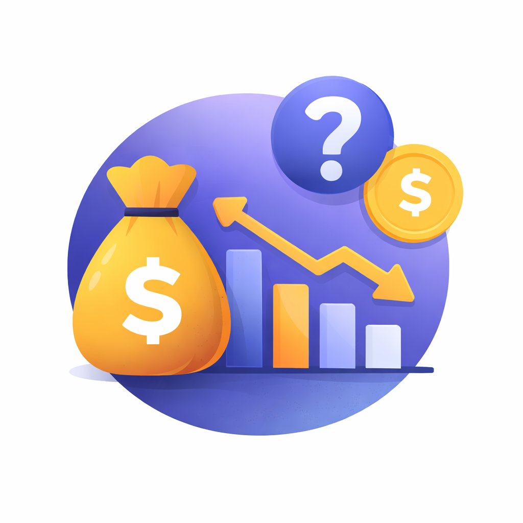 Uncertain income and declining results